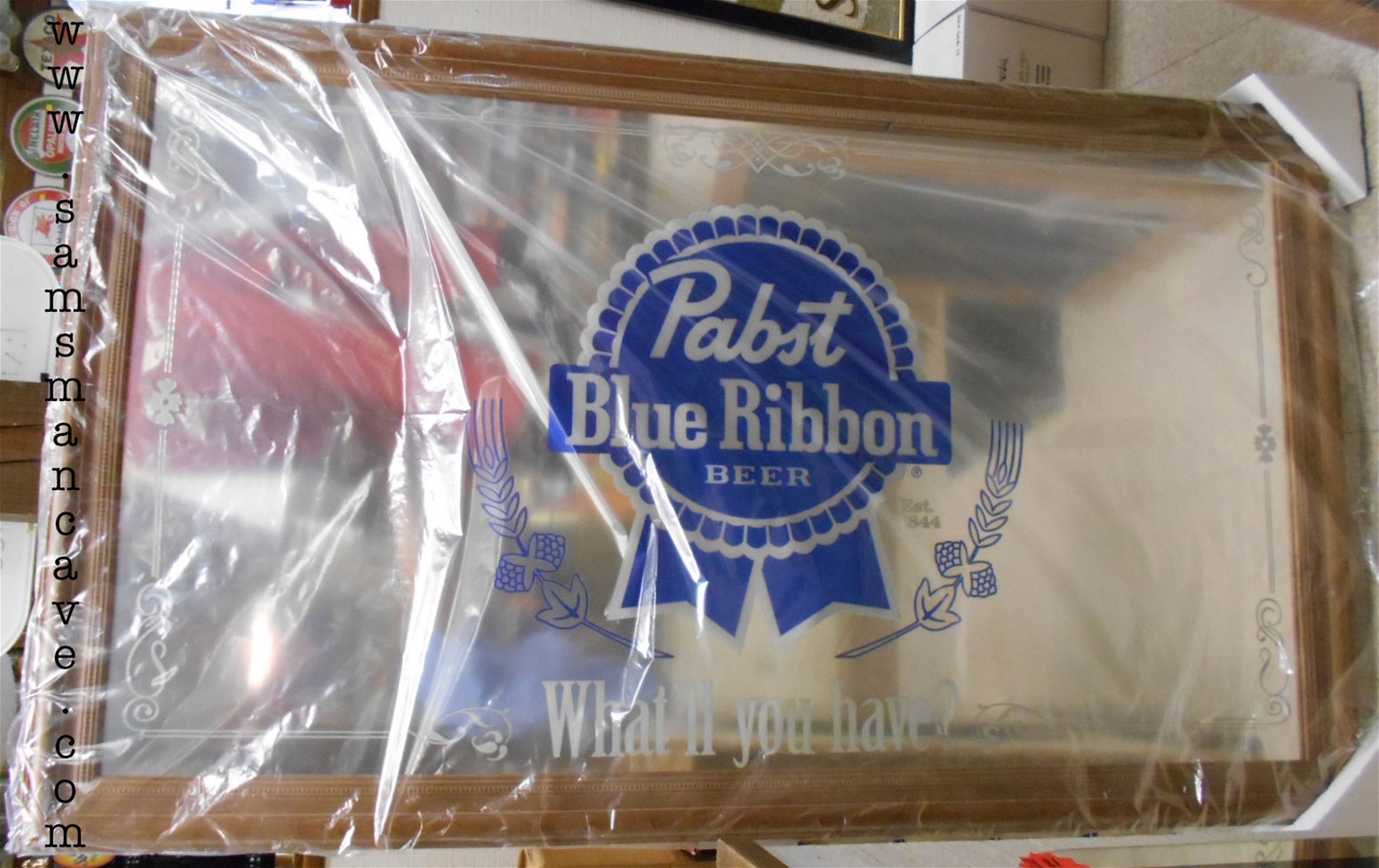 Pabst Blue Ribbon Mirror