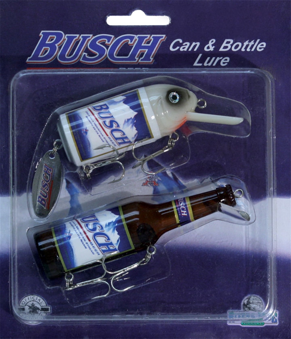 Busch Bottle Can Lures