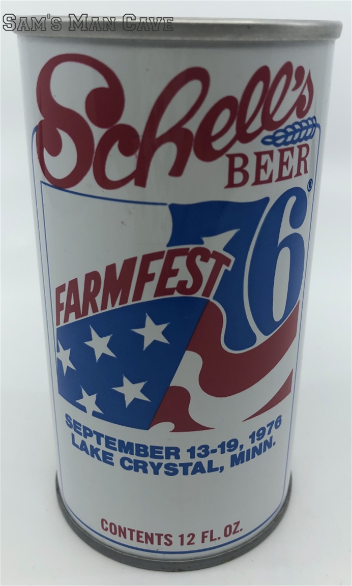 Schell's Beer Farmfest 76 Beer Can