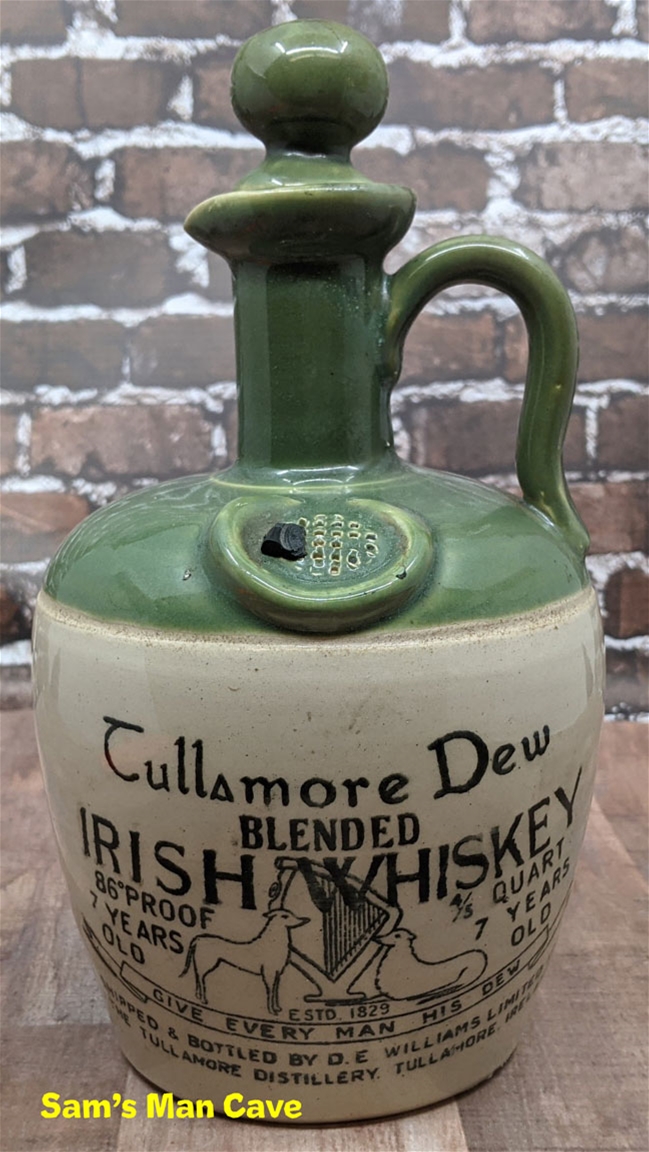 Tullamore Dew Irish Whiskey Jug
