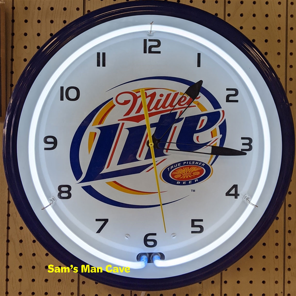 Miller Lite Neon Clock