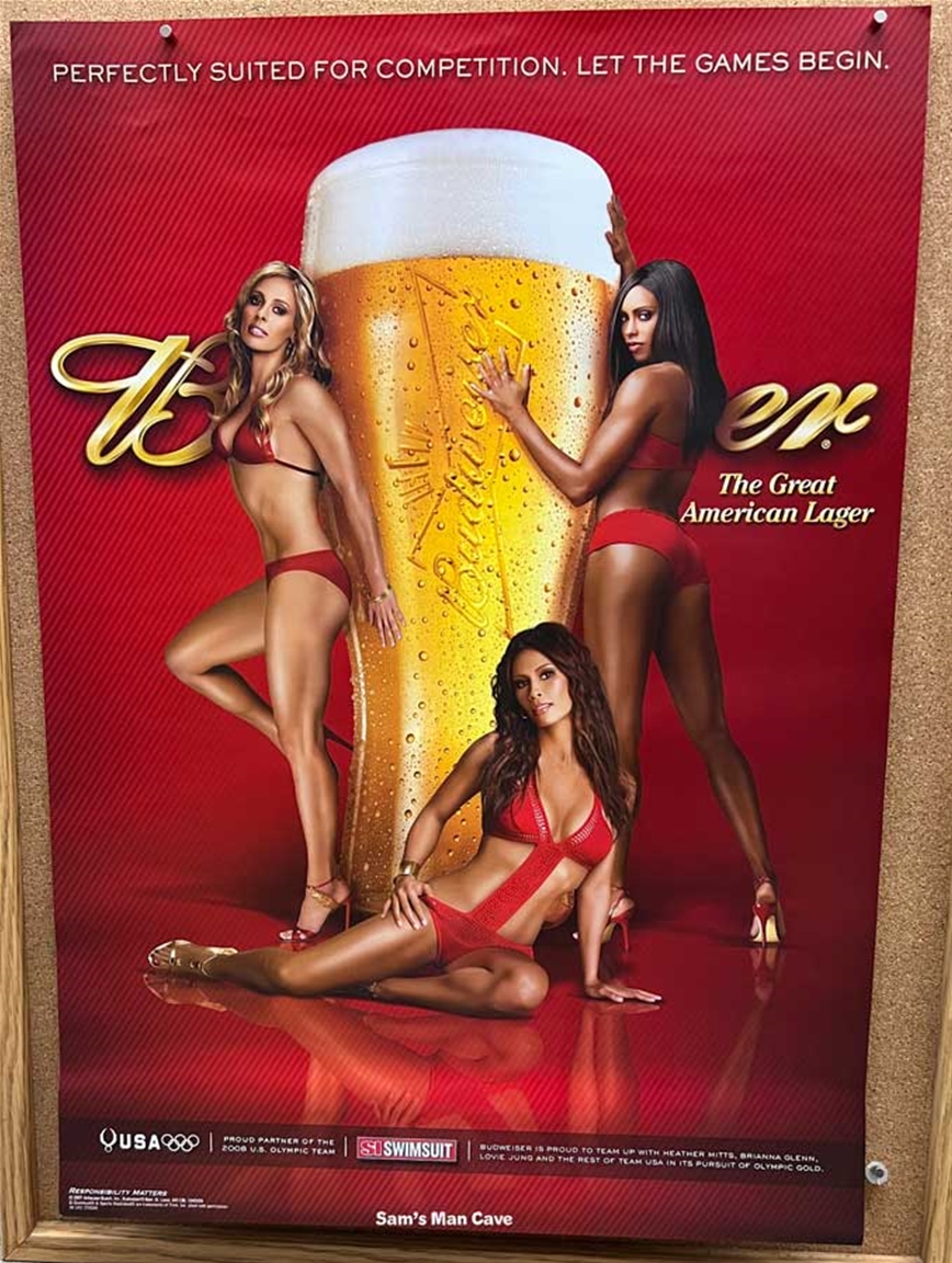 Budweiser Competition SI Olympics Poster