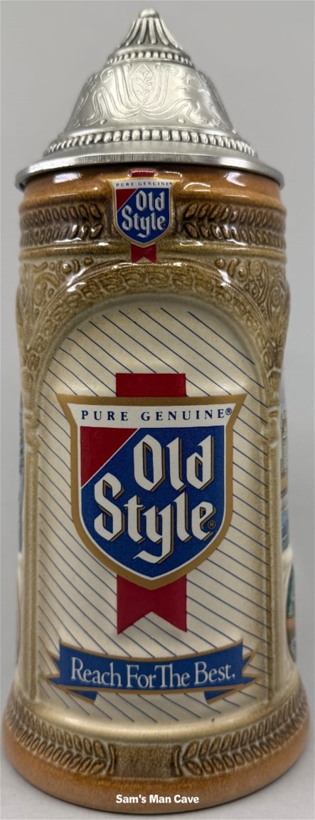 1989 Old Style Beer Stein