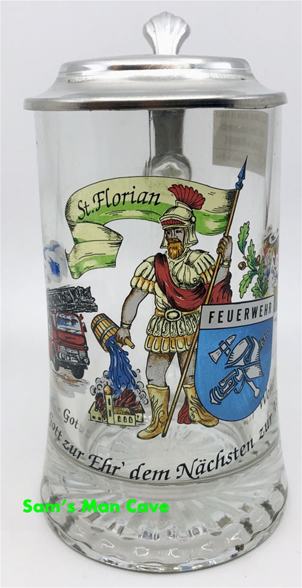 St. Florian Glass Stein