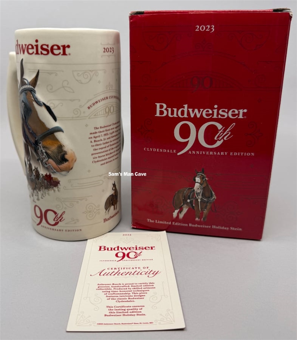 2023 Budweiser 90th Clydesdale Anniversary Holiday Mug