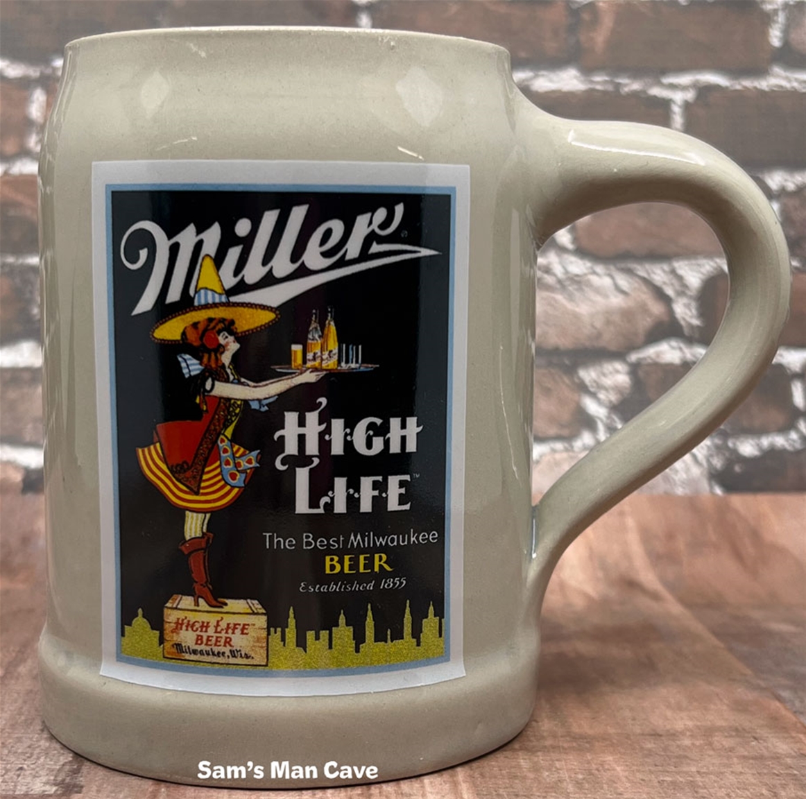 Miller High Life Beer Hofbrau Mug