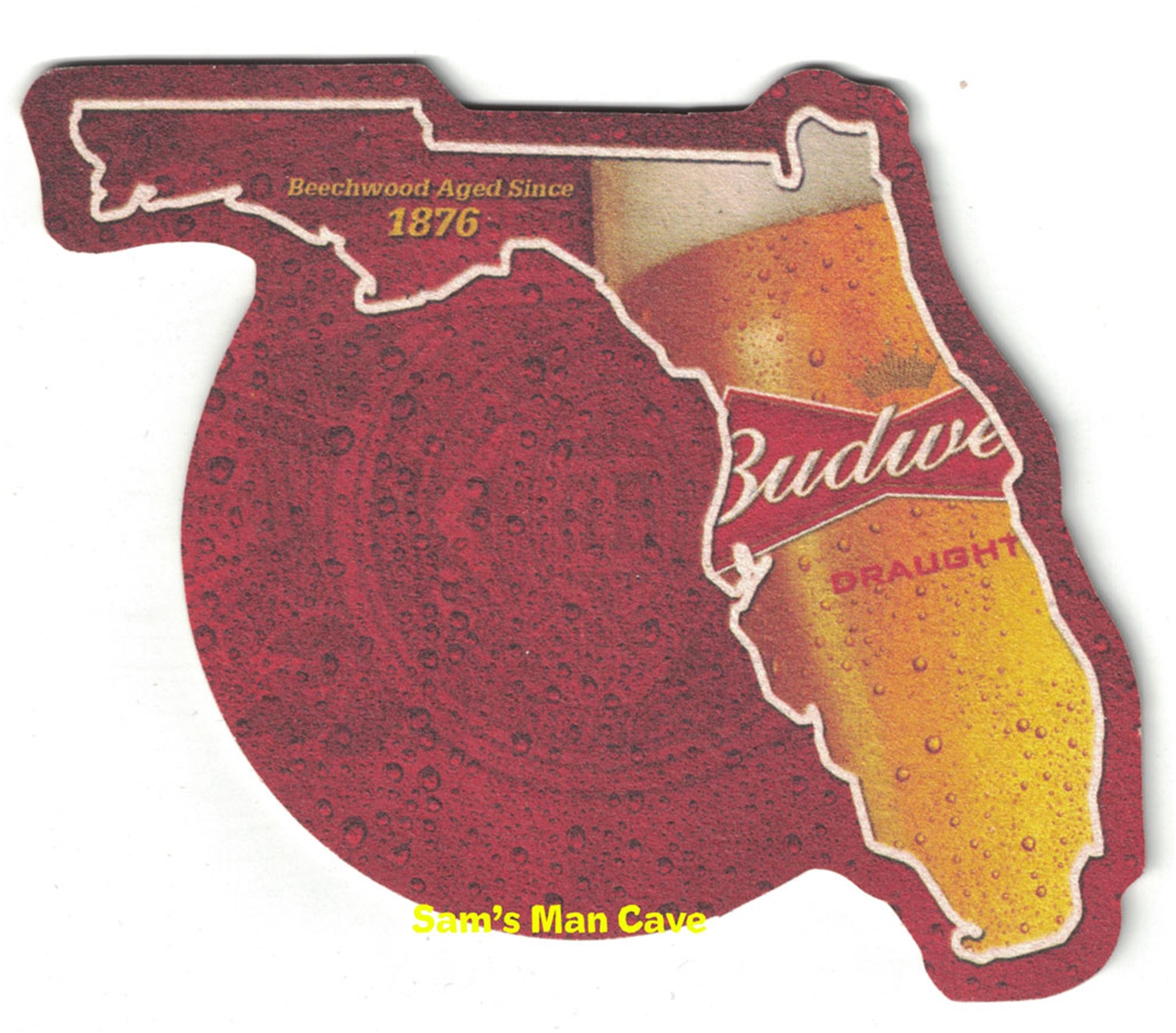 Budweiser Florida ©2012 Beer Coaster