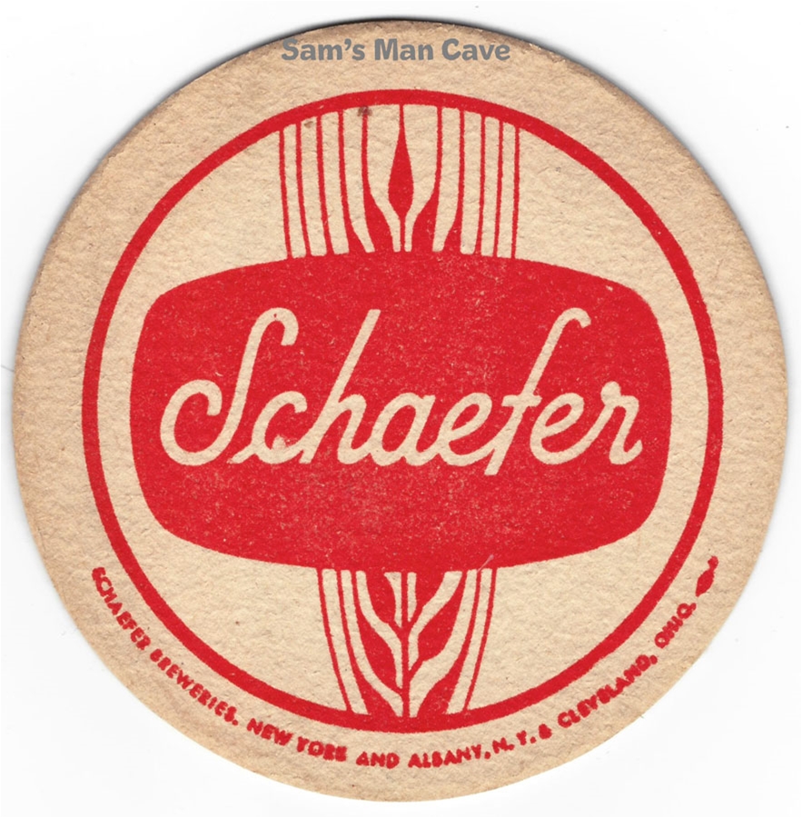 Schaefer Take Home Beer Coaster