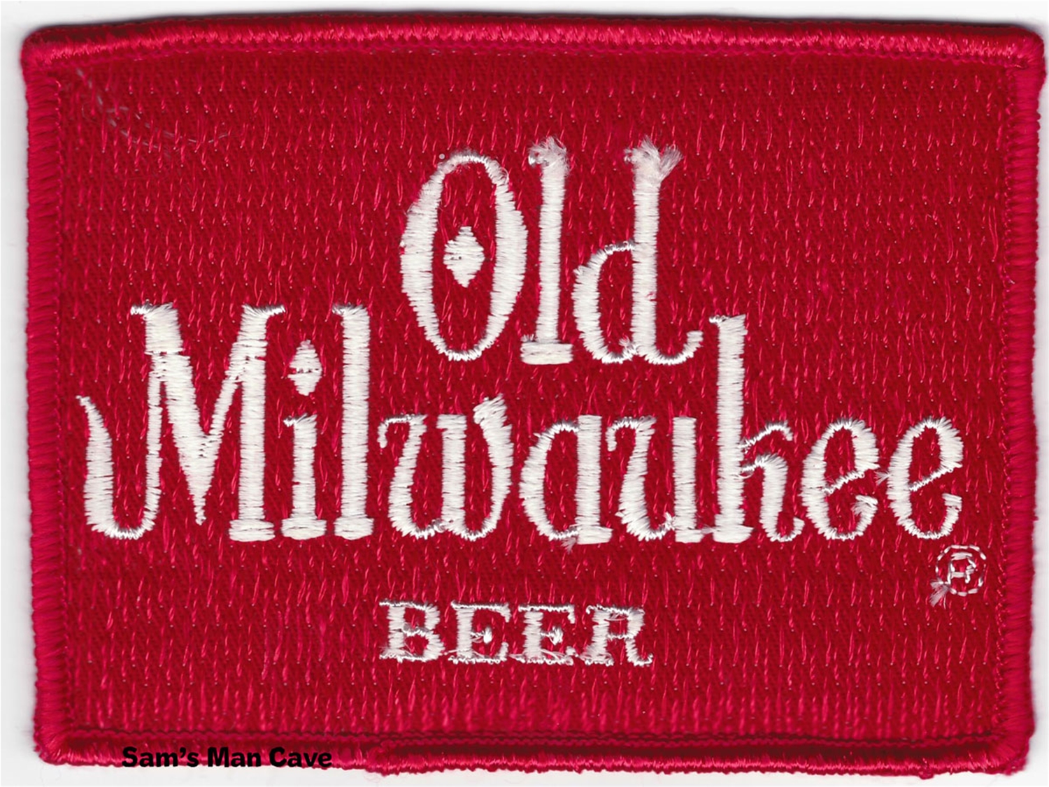 Old Milwaukee Beer Patch front of patch