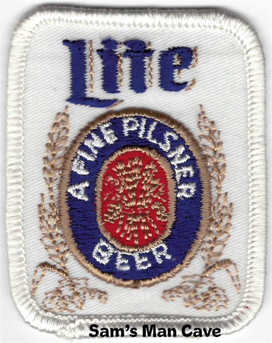 Lite Beer Patch front of patch