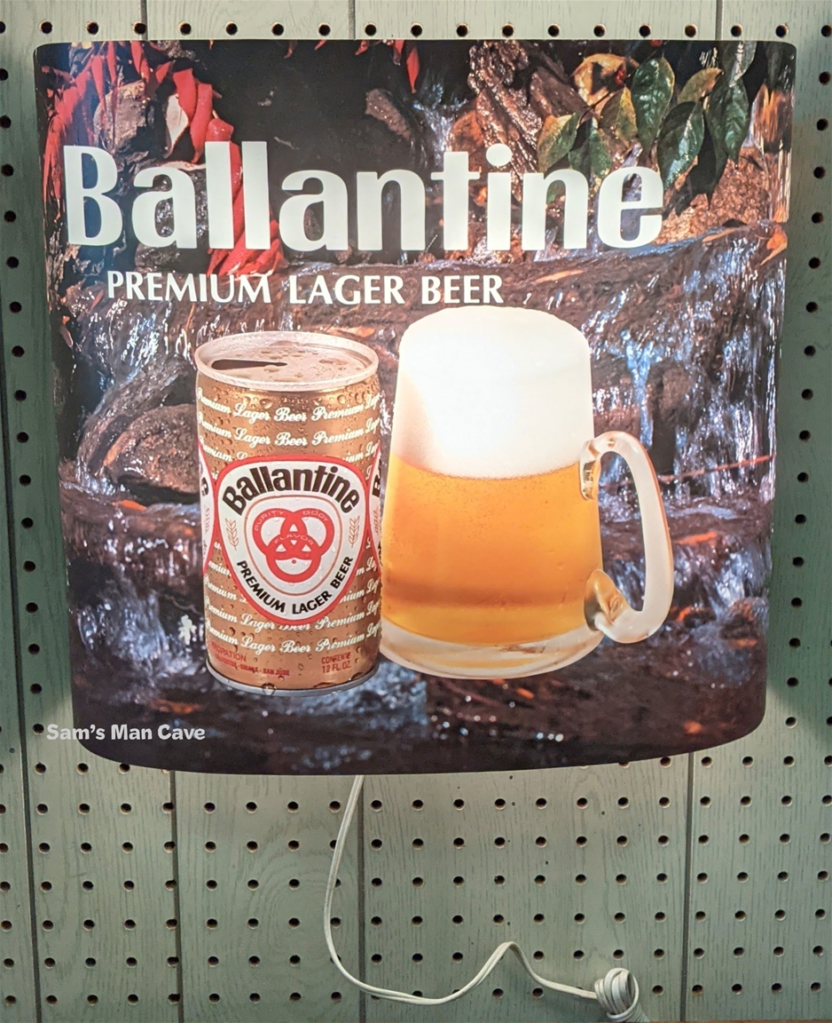 Ballantine Beer Sign