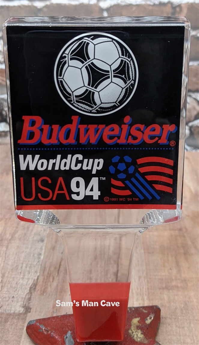 Budweiser World Cup USA 94 Tap Handle