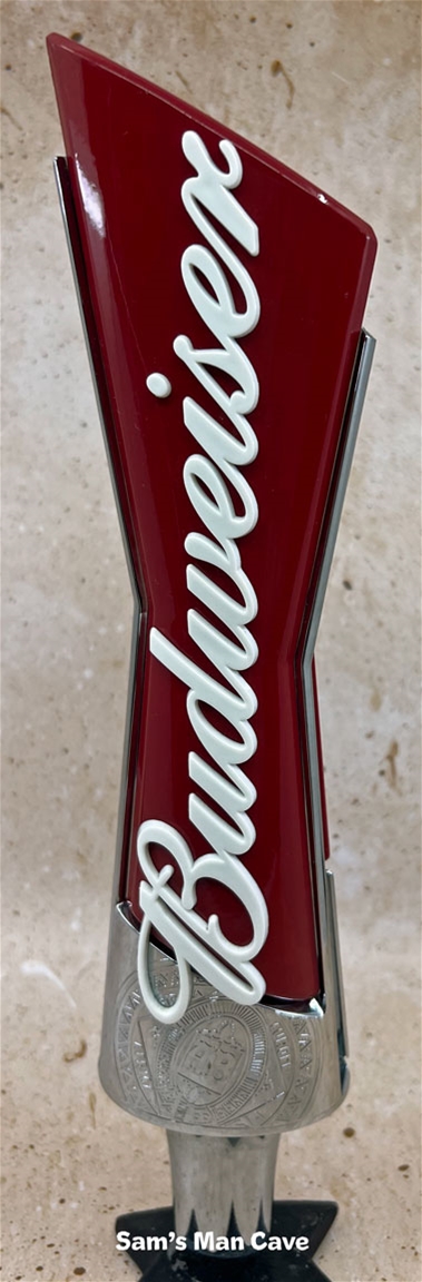 Budweiser Bowtie Tap Handle