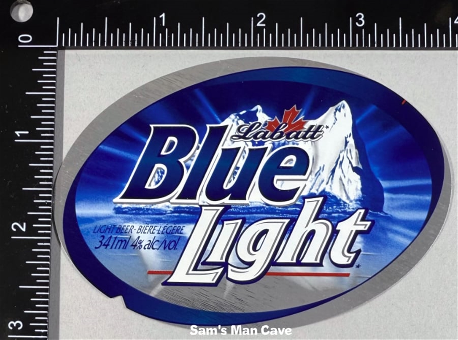 Labatt Blue Light Label 