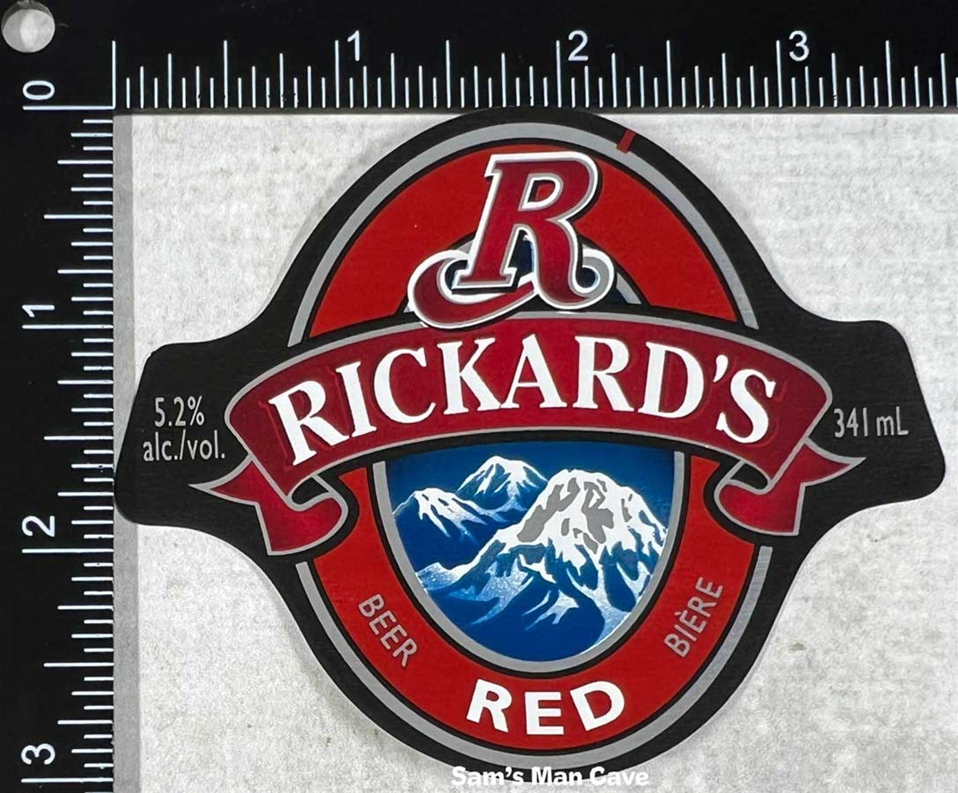 Rickard's Red Beer Label