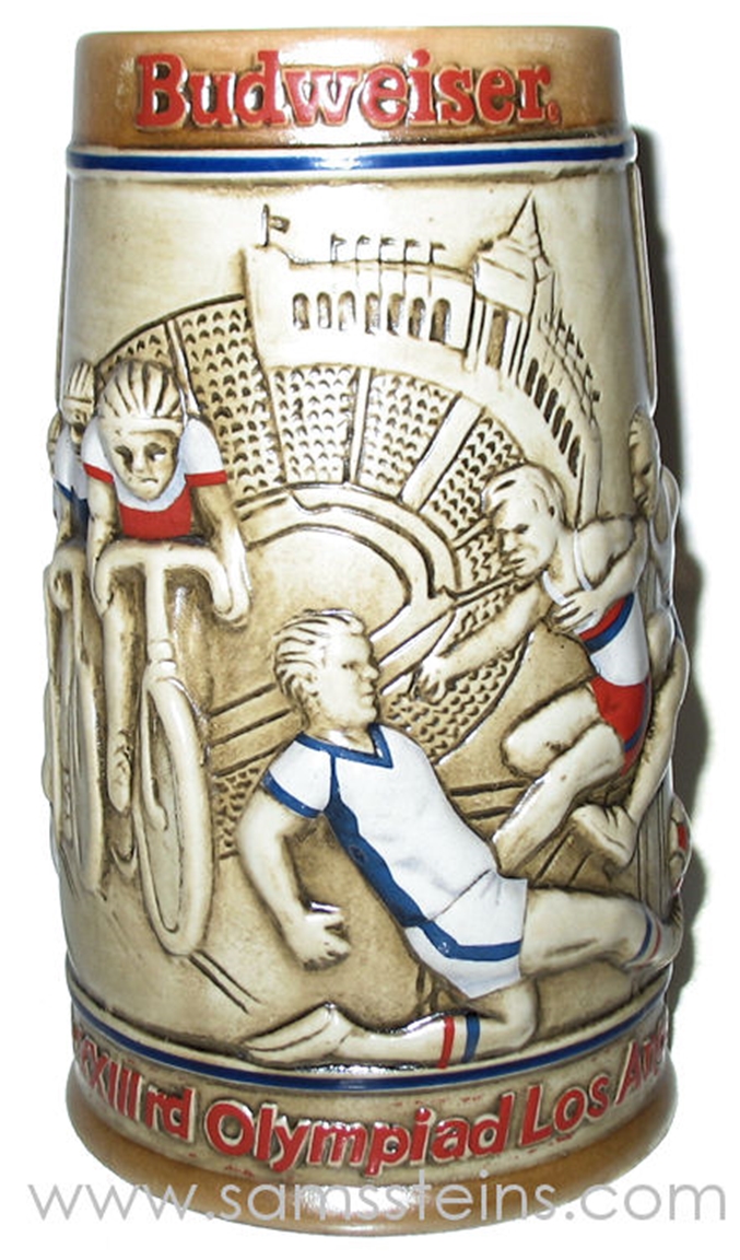 Budweiser 1984 Olympic Games Mug