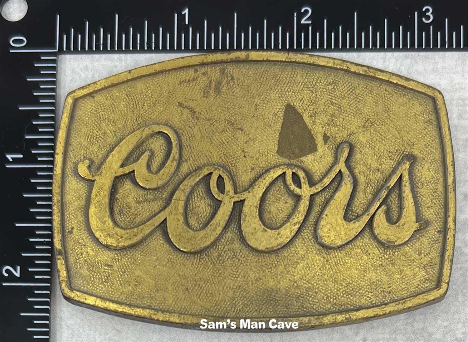 Coors Belt Buckle