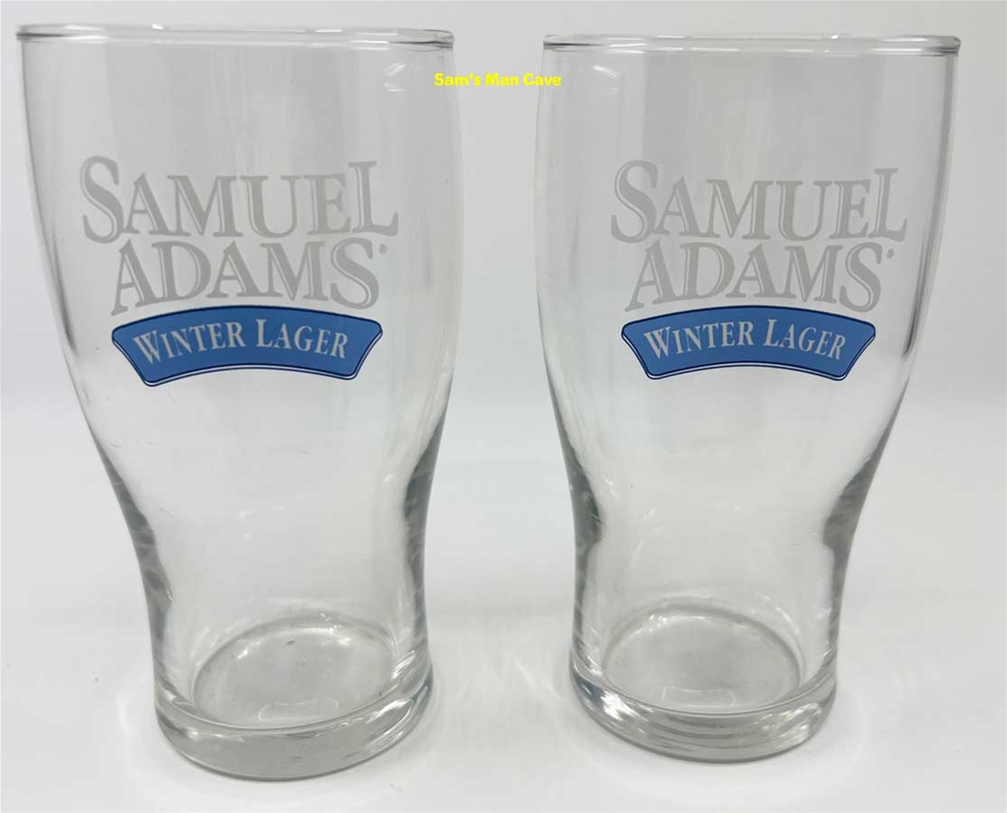 Samuel Adams Winter Lager Glass Set of Two