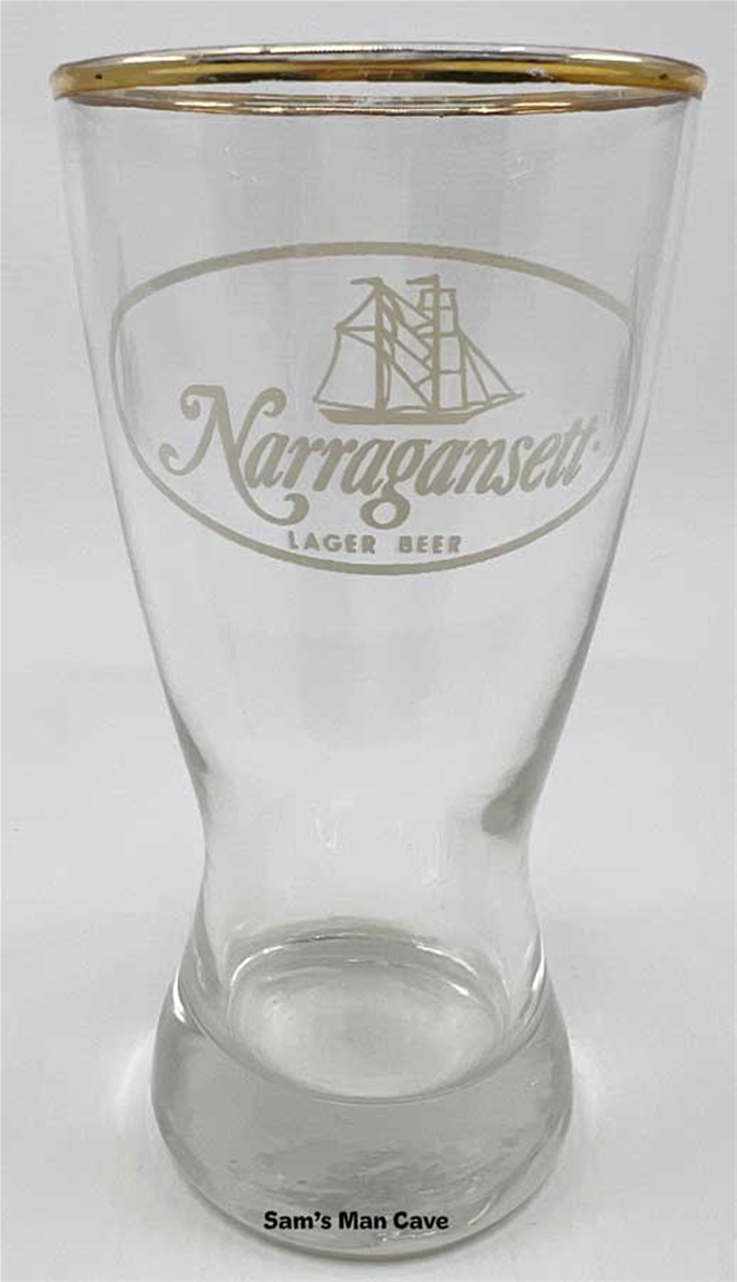 Narragansett Lager Beer Glass