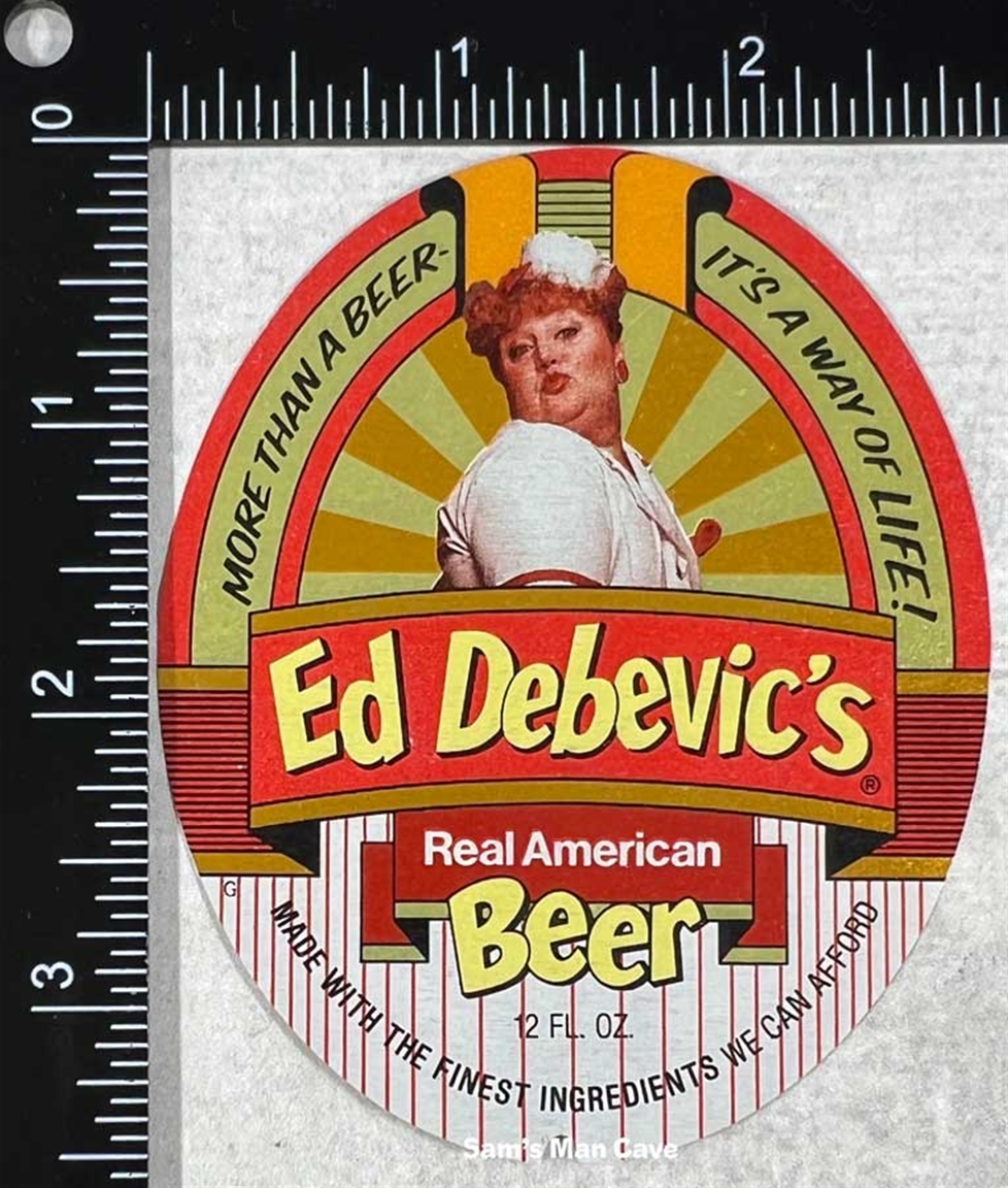 Ed Debevic's Real American Beer Label