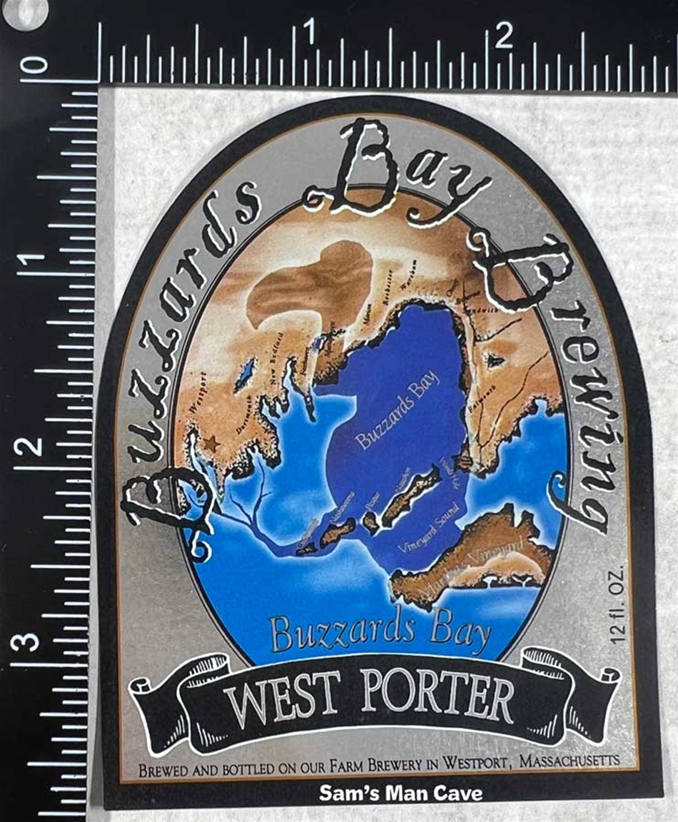 Buzzards Bay Brewing West Porter Label