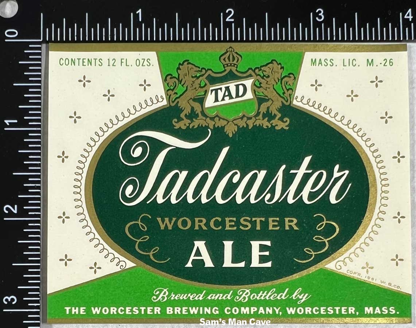 Tadcaster Ale Label