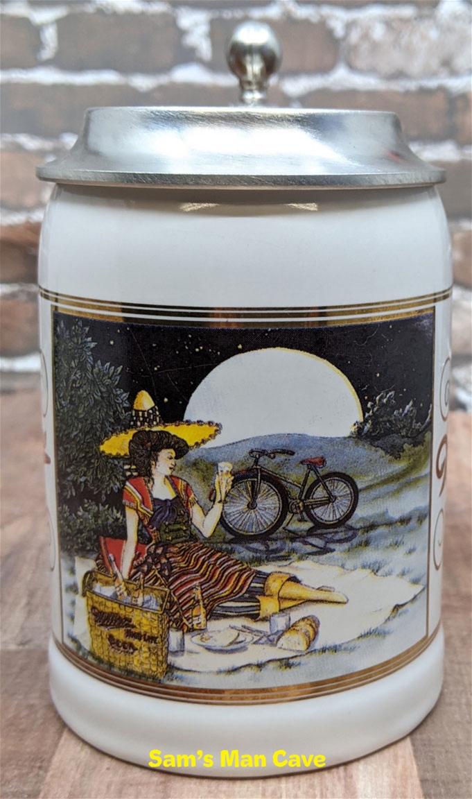 Miller Girl in the Moon Moonlight Picnic Miniature Stein