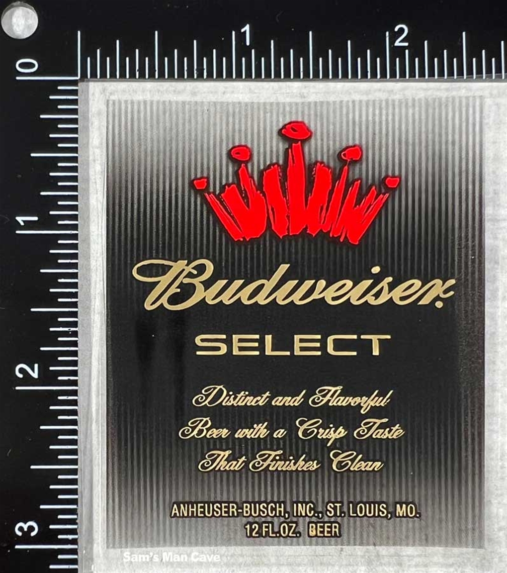 Budweiser Select Sticker Label