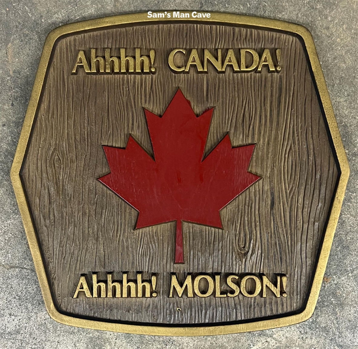 Molson Beer Sign