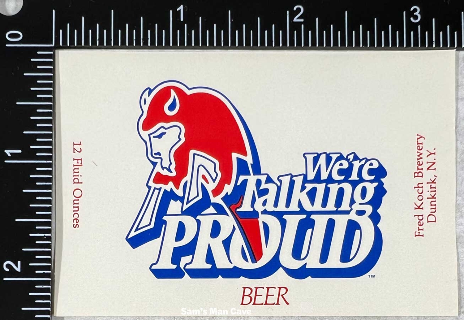 Koch's We're Talking Proud Beer Label