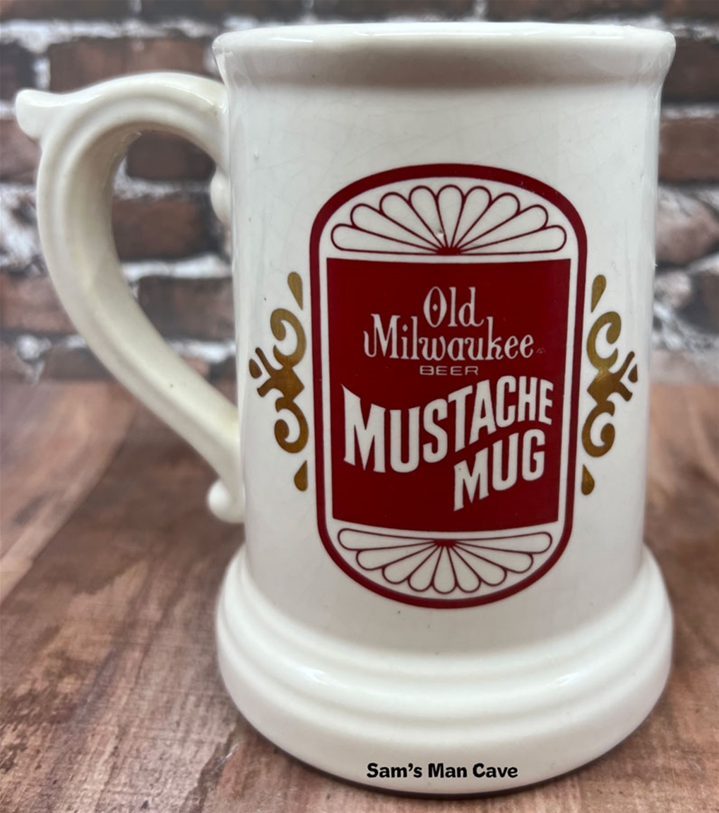 Old Milwaukee Mustache Mug