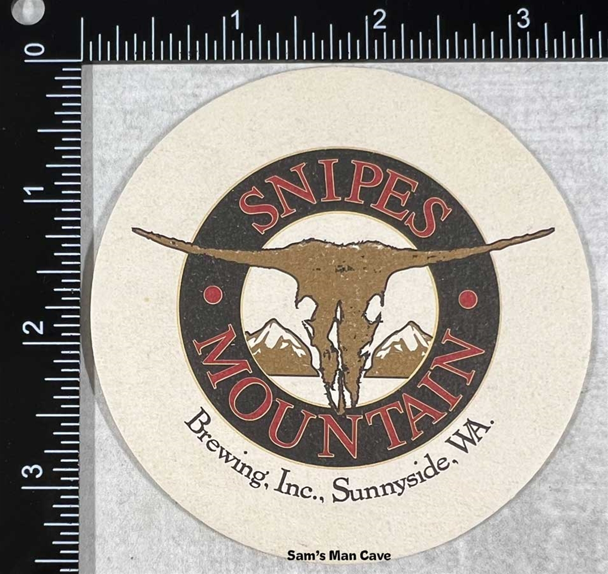 Snipes Mountain Brewing Coaster