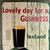 Guinness Turtle Metal Sign