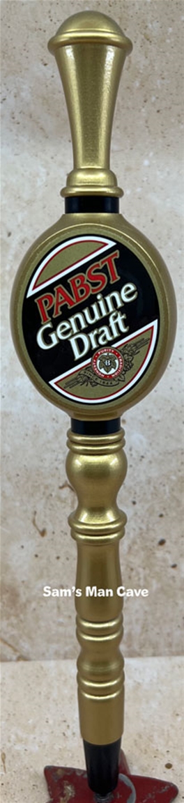 Pabst Genuine Draft Tap Handle