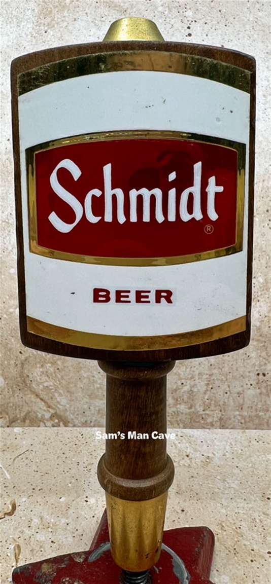 Schmidt Beer Tap Handle