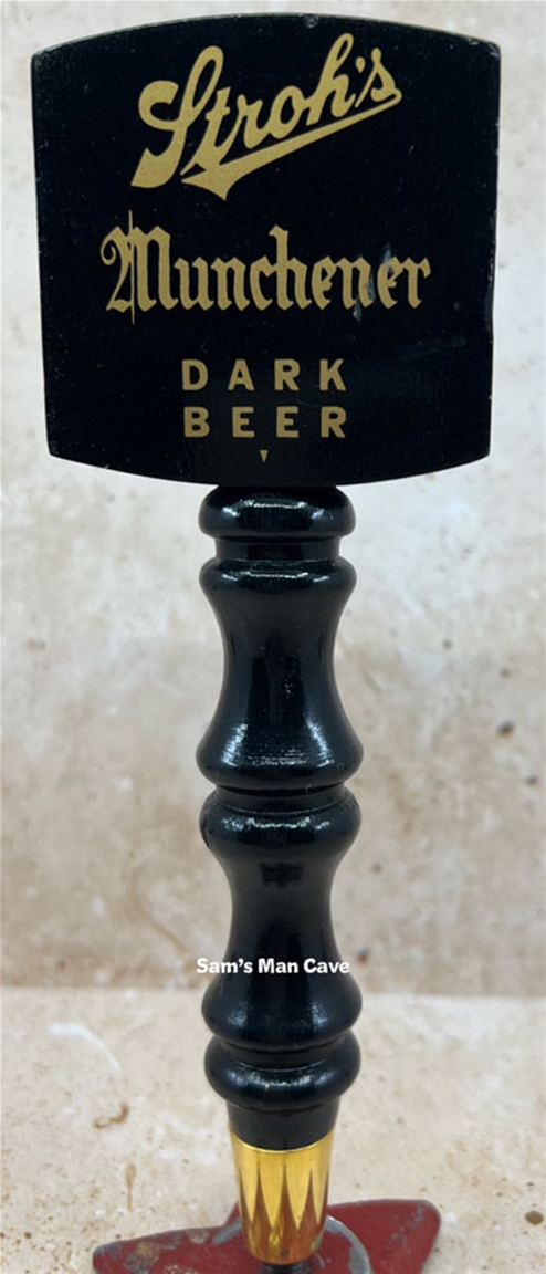 Stroh's Munchener Dark Beer Tap