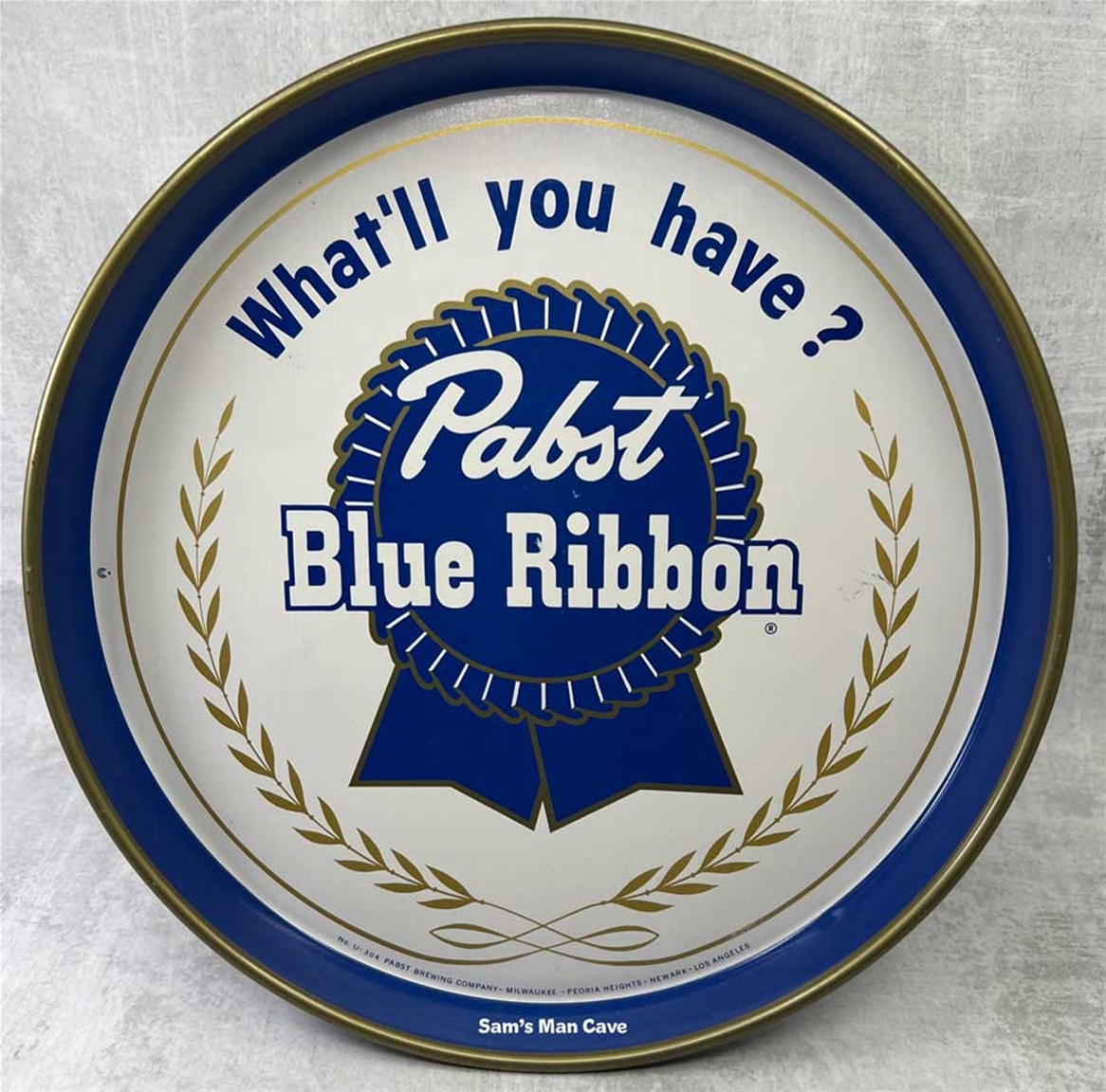 Pabst What'll you have Tray