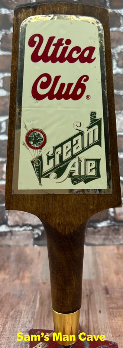 Utica Club Cream Ale Tap Handle