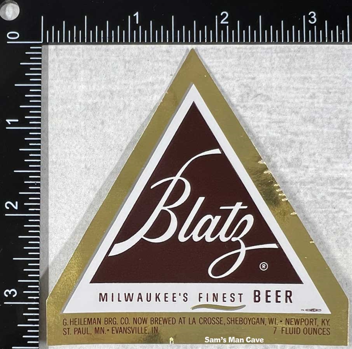 Blatz Beer Label