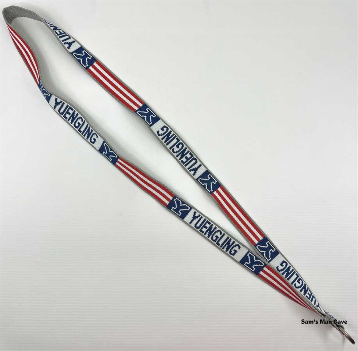 Yuengling Red White Blue Lanyard