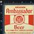 Krueger Ambassador 60 Beer Coaster