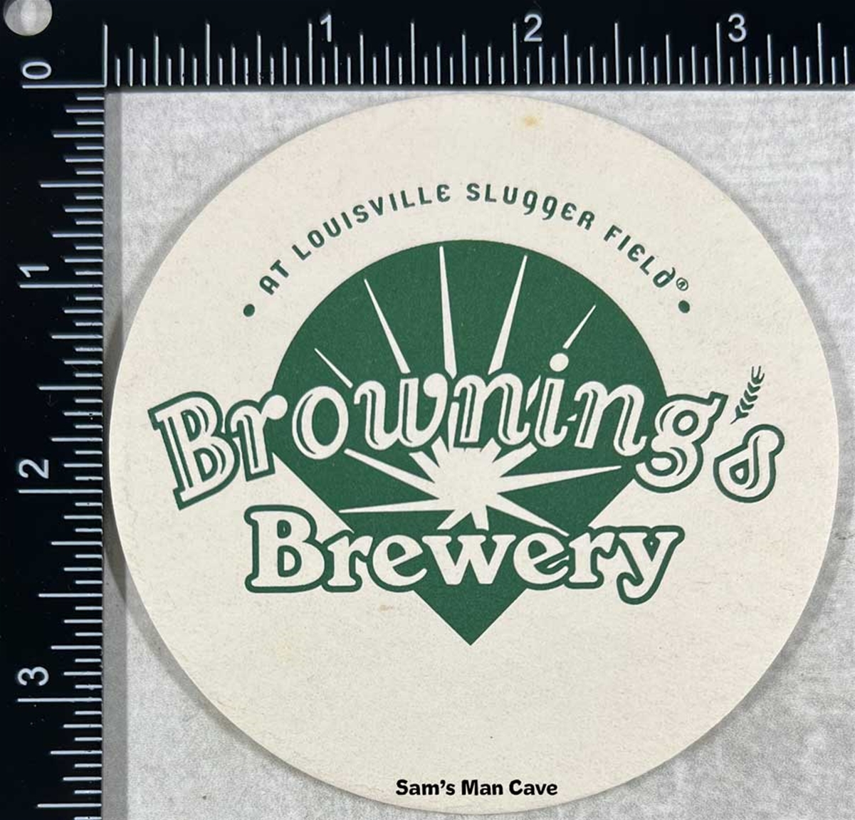 Browning's Brewery Coaster