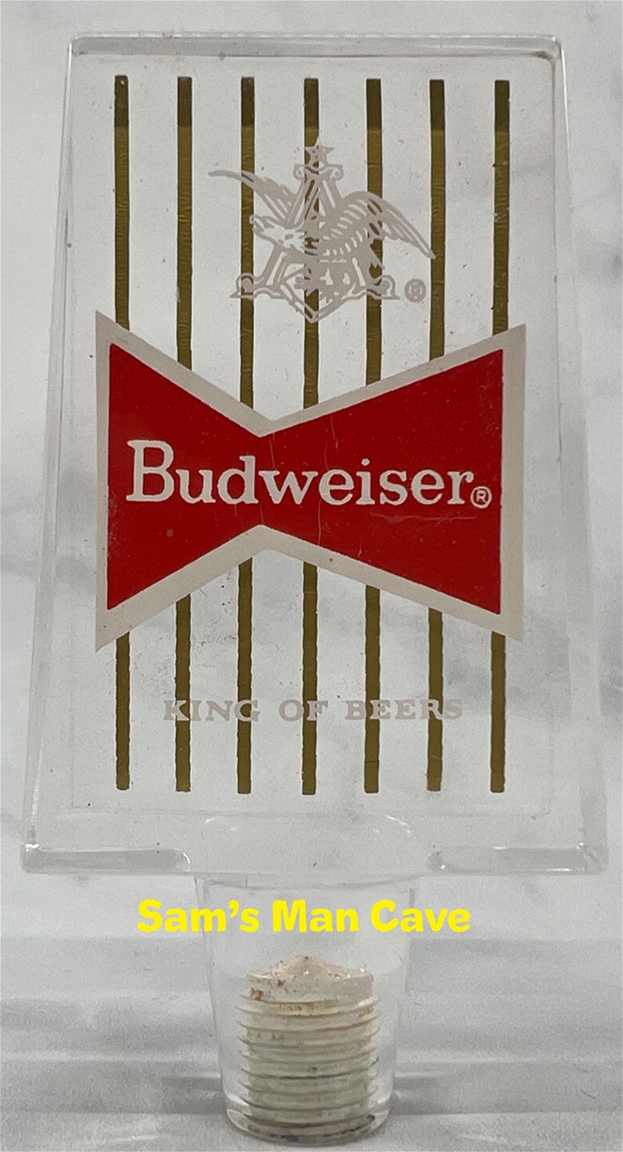 Budweiser Bowtie Tap Handle