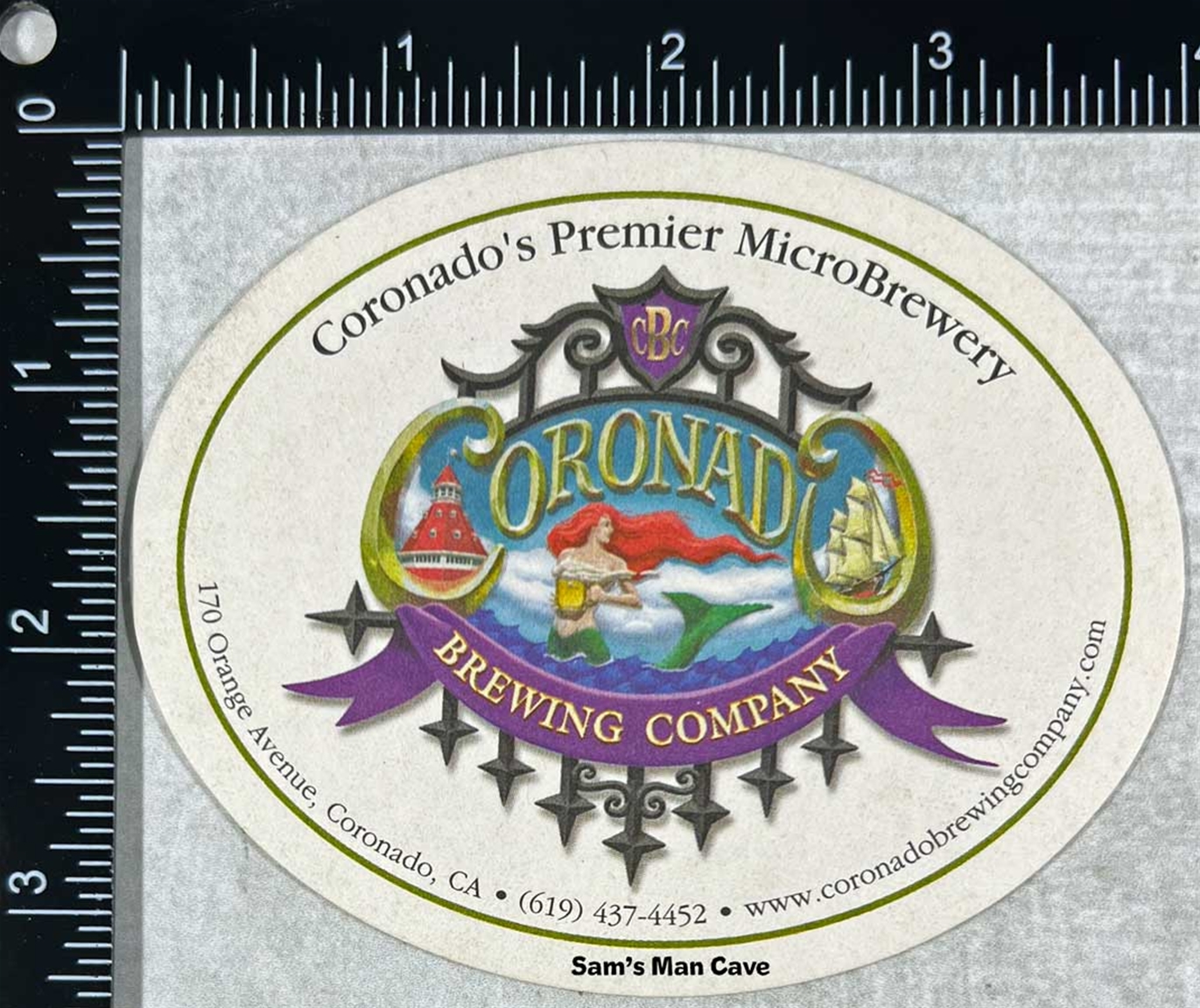 Coronado Brewing Coaster