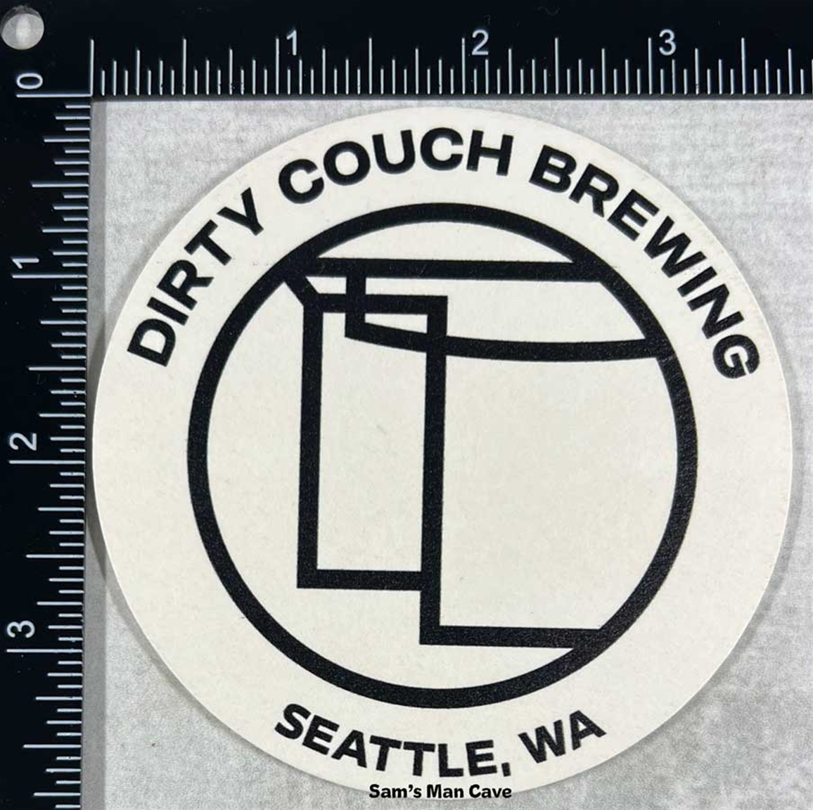 Dirty Couch Brewing Coaster