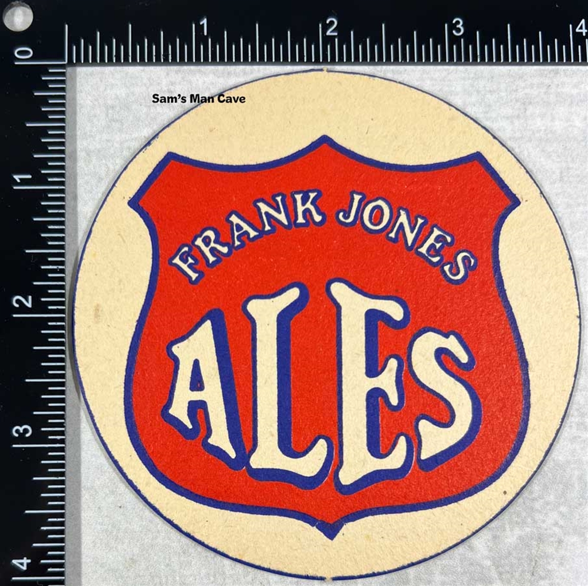 Frank Jones Ales Coaster