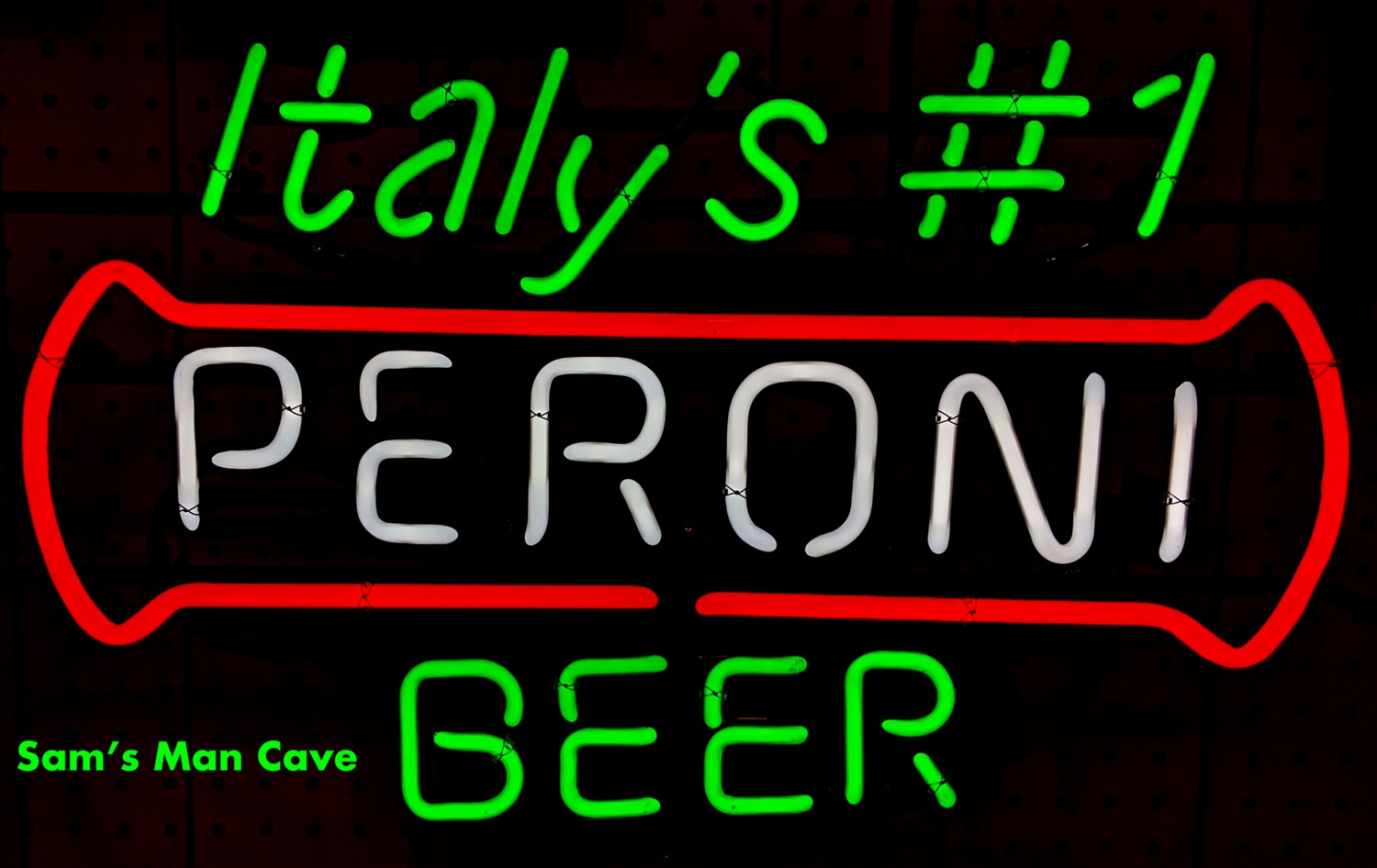 Peroni Italy's Beer Neon