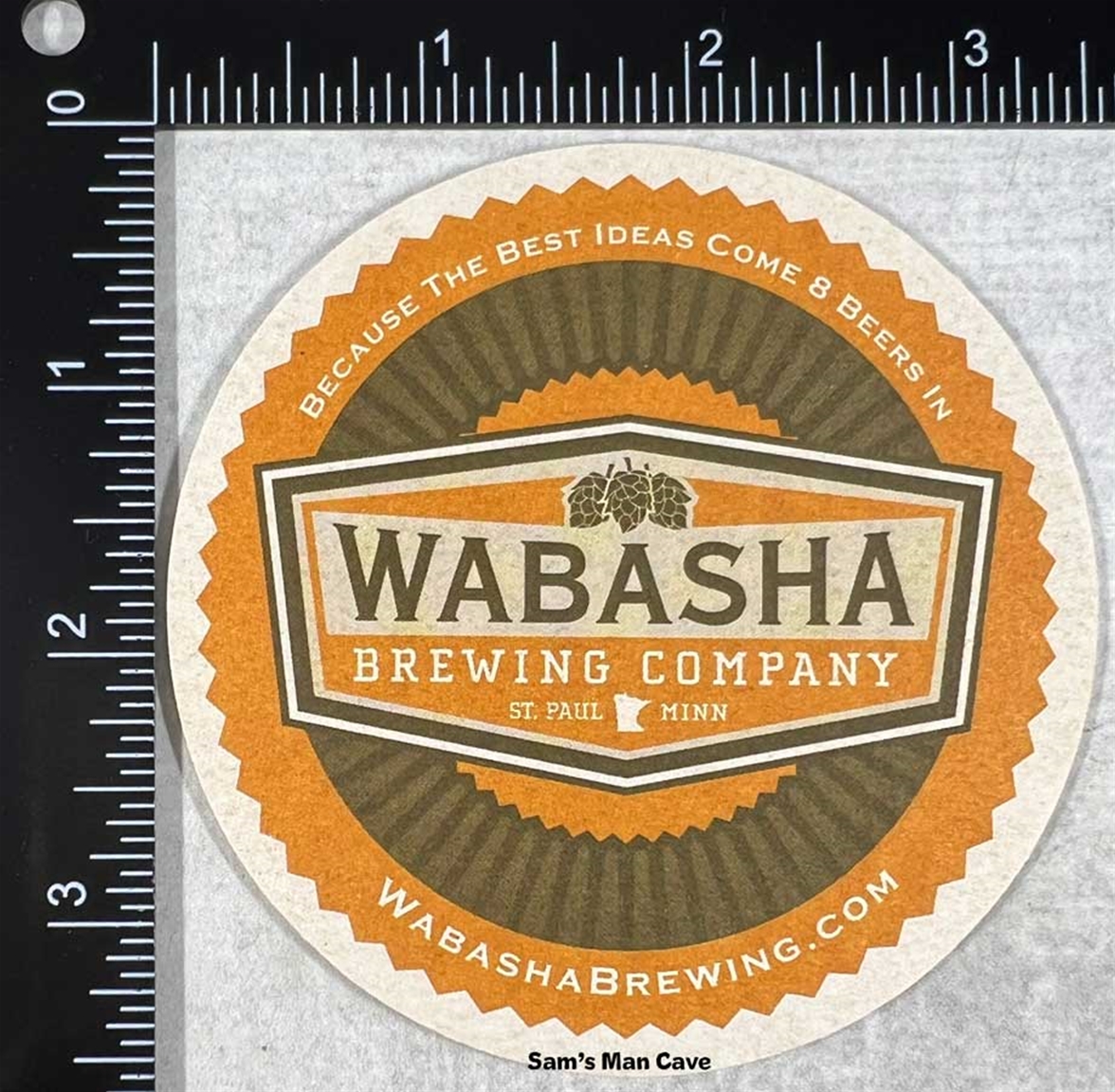 Wabasha Brewing Company Coaster